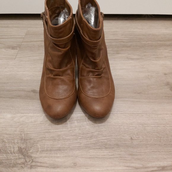 Leather Ankle Boots - Picture 3 of 3